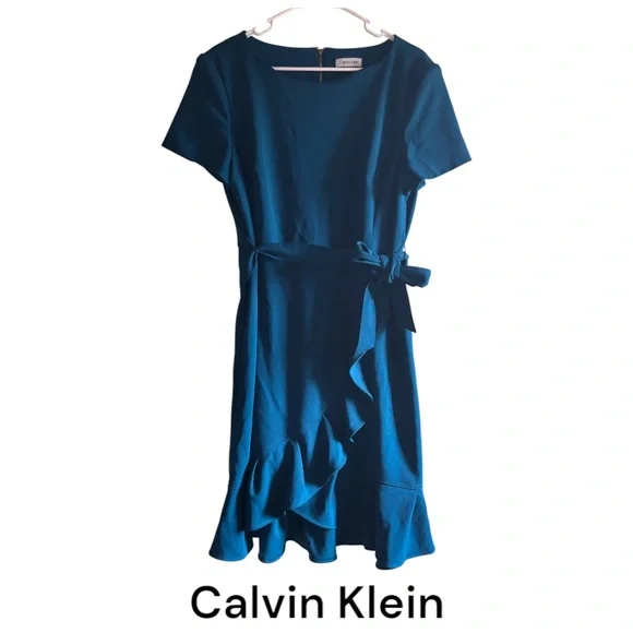 blue dress for baby girl I've Got Sunshine Ruffle Strap Mini Dress Baby Blue S main image 1